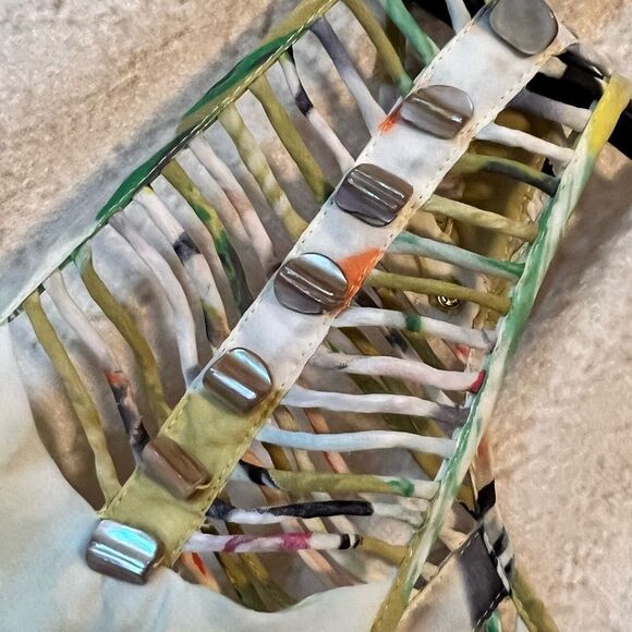 Anthropologie Leifsdottir Shell Silk Butterfly Wing Dress - Picture 9 of 15